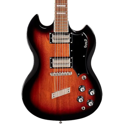 Guild Polara Deluxe Electric Guitar - Vintage Sunburst