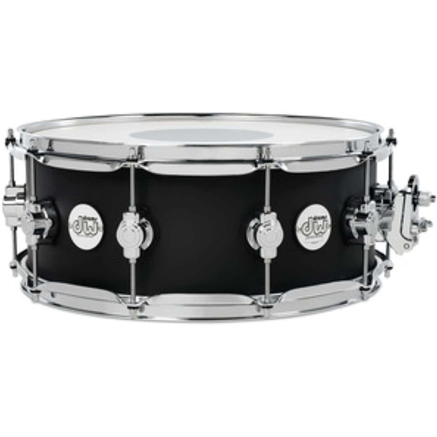Drum Workshop DDLM5514SSBL Design Snare - 5.5x14 Black Satin