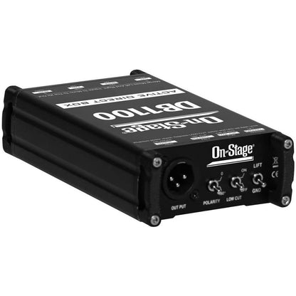 On-Stage DB1100 Active Direct Box with Stereo-to-Mono Summing