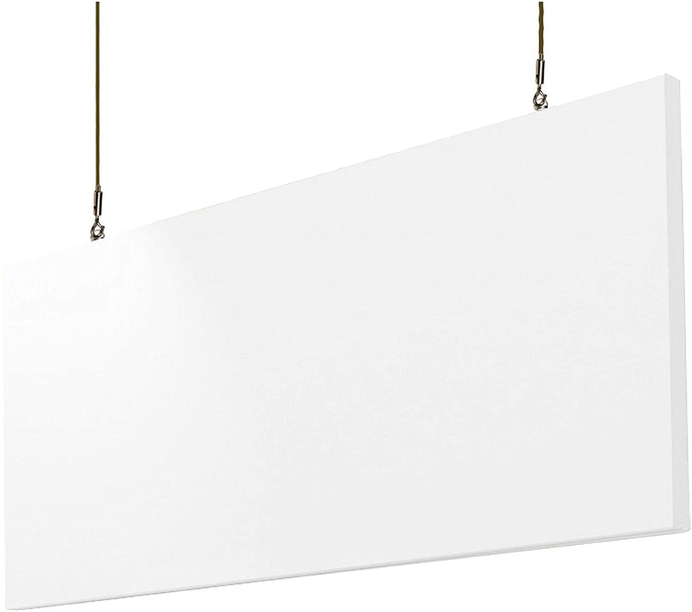 Primacoustic Saturna Ceiling Hanging Baffle - White - 24" x 48" x 1.5"