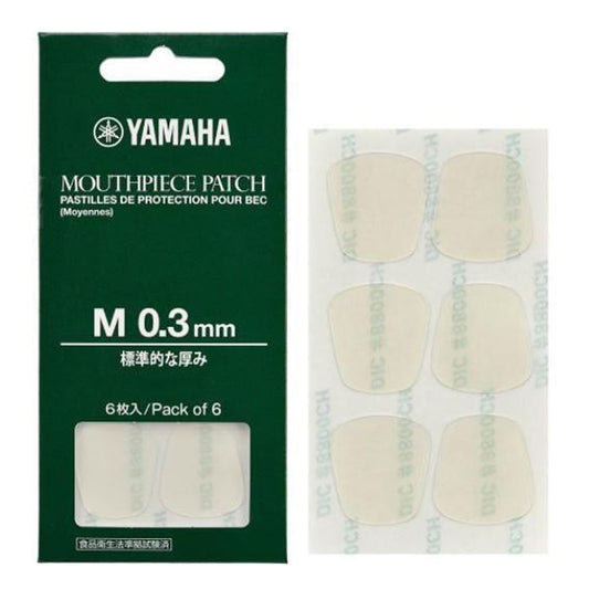 Yamaha Clear 0.3mm Mouthpiece Patch 6/pack YAC MPPA3M3