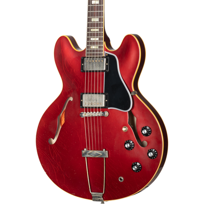 Gibson Custom 1964 ES-335 Reissue Trapeze Sparkling Burgundy Light Aged NH