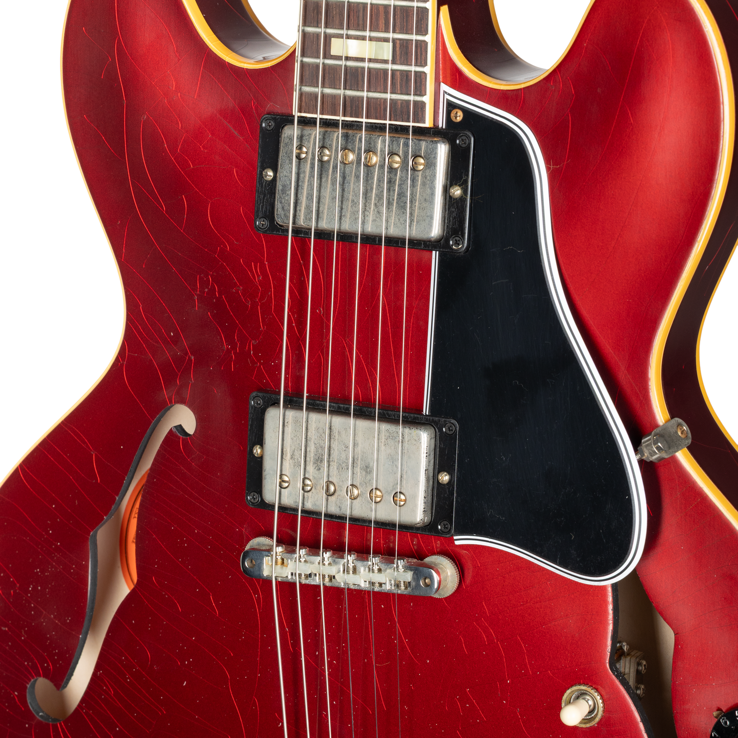 Gibson Custom 1964 ES-335 Reissue Trapeze Sparkling Burgundy Light Aged NH