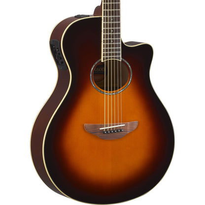 Yamaha APX600VS Thinline Acoustic Electric Guitar, Old Violin Sunburst