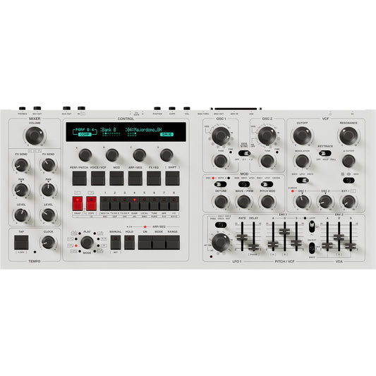 UDO Audio DMNO-ON Desktop 8-voice Synthesizer - White