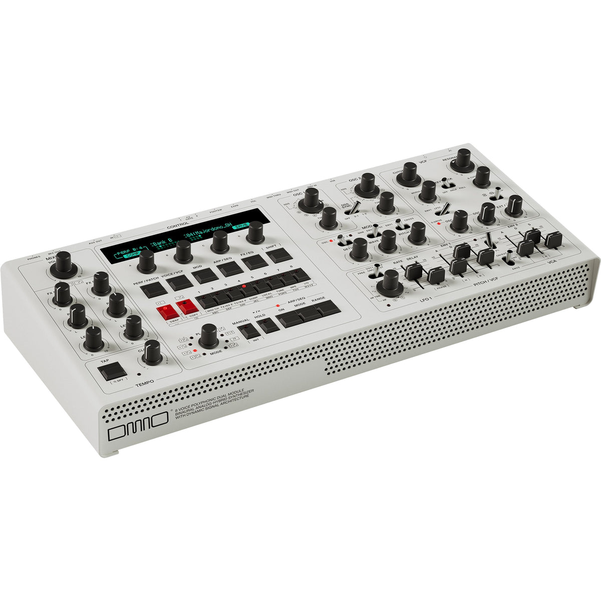 UDO Audio DMNO-ON Desktop 8-voice Synthesizer - White