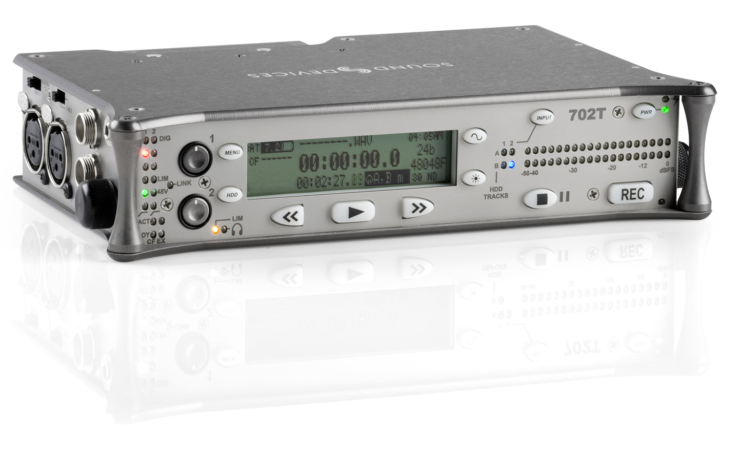 Sound Devices 702T High-Resolution Compact Flash Field Recorder