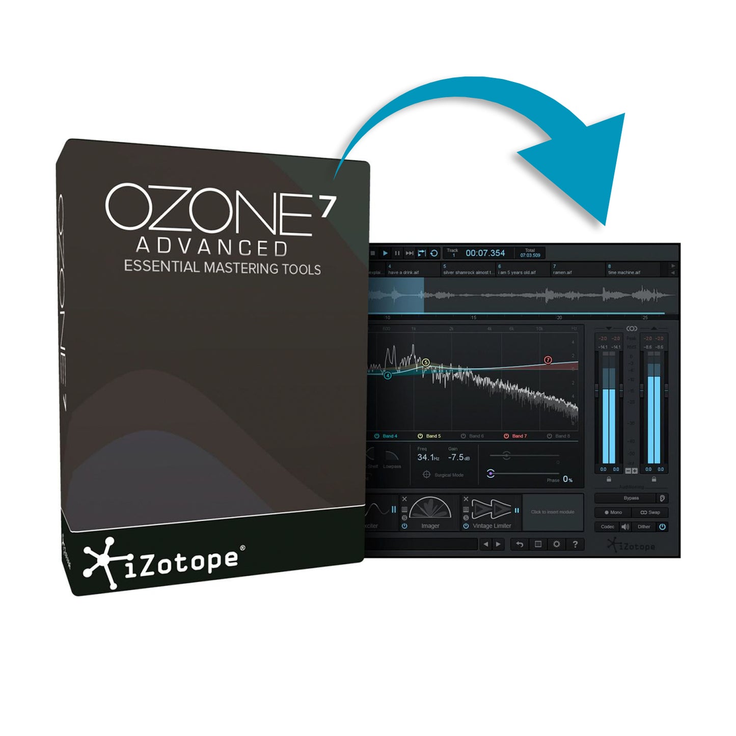 iZotope Ozone 7 Advanced UPGRADE From Ozone 1-7