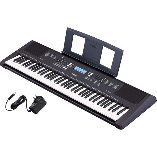 Yamaha PSREW310 76-Key Touch Sensitive Portable Keyboard with Power Adapter
