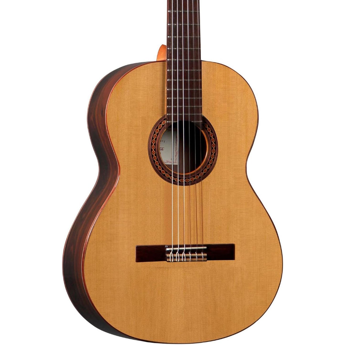Alhambra 4Z Classical Guitar with Solid Cedar Top Zircote Back and Sides