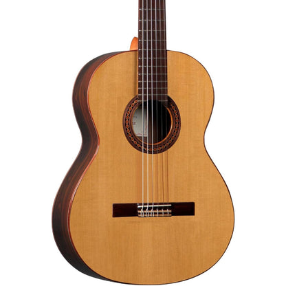 Alhambra 4Z Classical Guitar with Solid Cedar Top Zircote Back and Sides