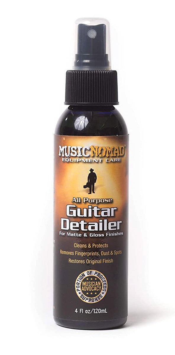 Music Nomad MN100 Premium Guitar Cleaner for Matte and Gloss Finishes, 4 oz.