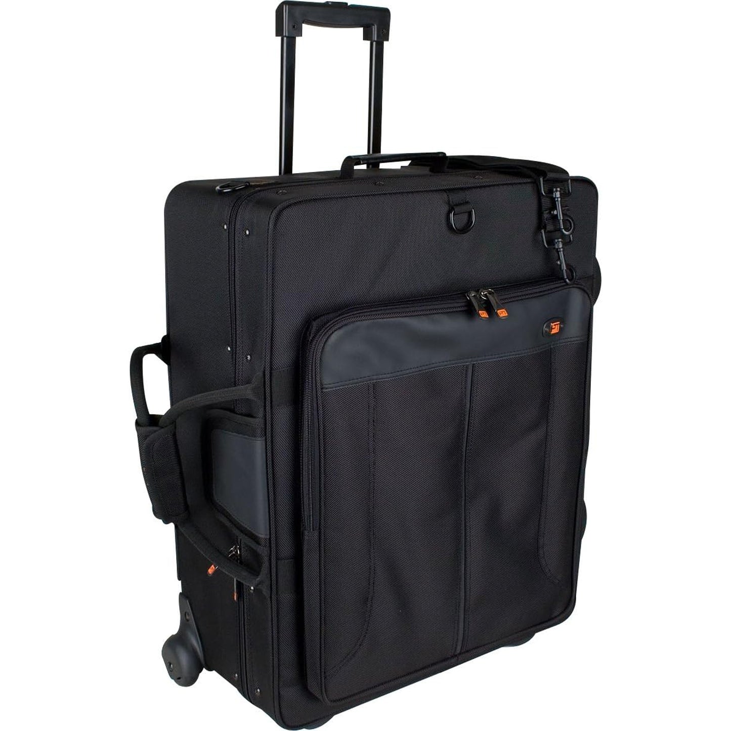 Protec IP301QWL IPAC Quad Horn Case with Wheels - Black
