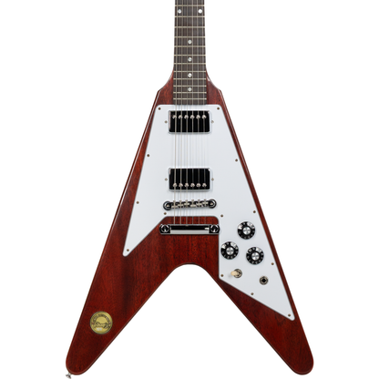 Gibson Custom 1971 Flying V Medallion Reissue Electric Guitar VOS - Medallion Cherry