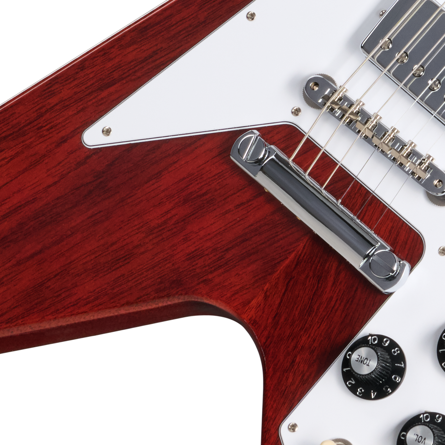 Gibson Custom 1971 Flying V Medallion Reissue Electric Guitar VOS - Medallion Cherry
