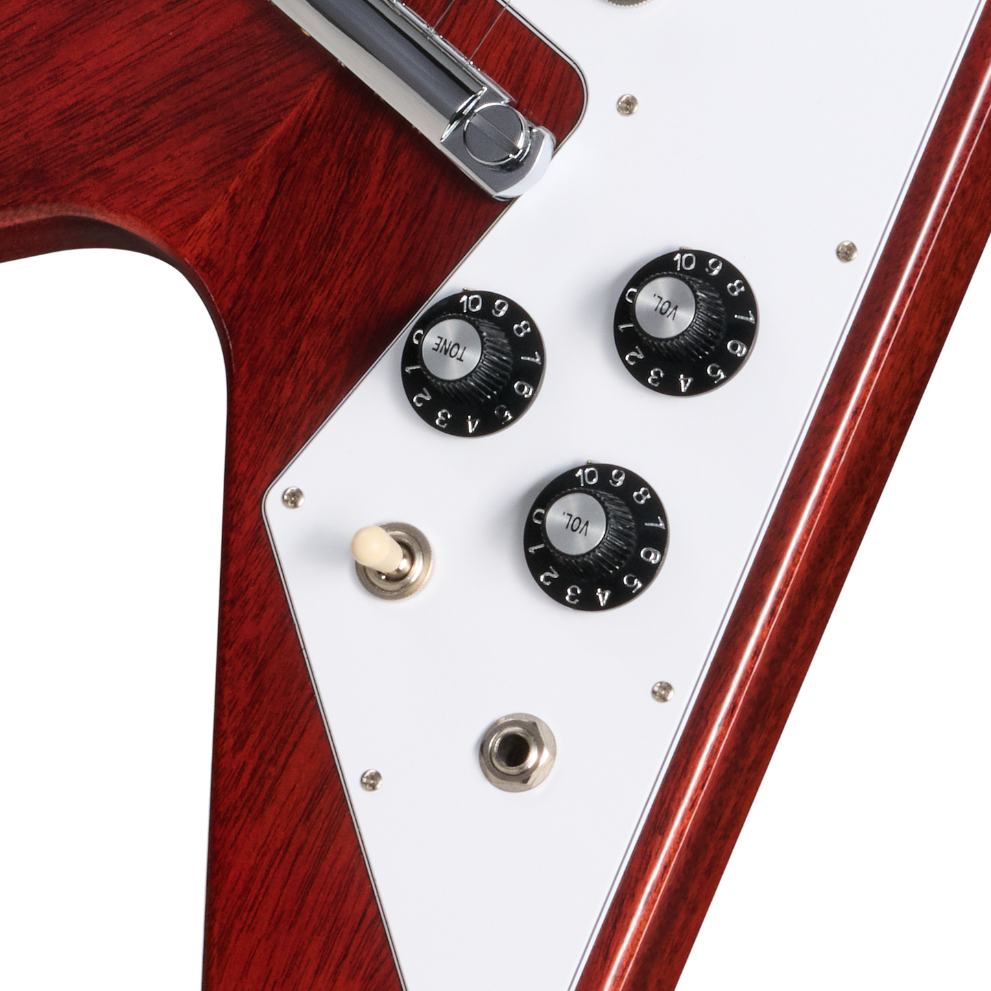 Gibson Custom 1971 Flying V Medallion Reissue Electric Guitar VOS - Medallion Cherry