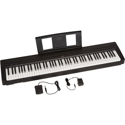 yamaha pedal e piano Yamaha P45 P71 88-Key Weighted Action Digital Piano w/Pedal & Power Su – Alto Music