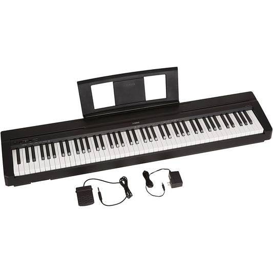 Yamaha P45 P71 88-Key Weighted Action Digital Piano w/Pedal & Power Supply