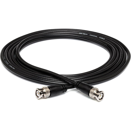 Hosa BNC-58-103 50-Ohm Coax BNC to BNC 3ft