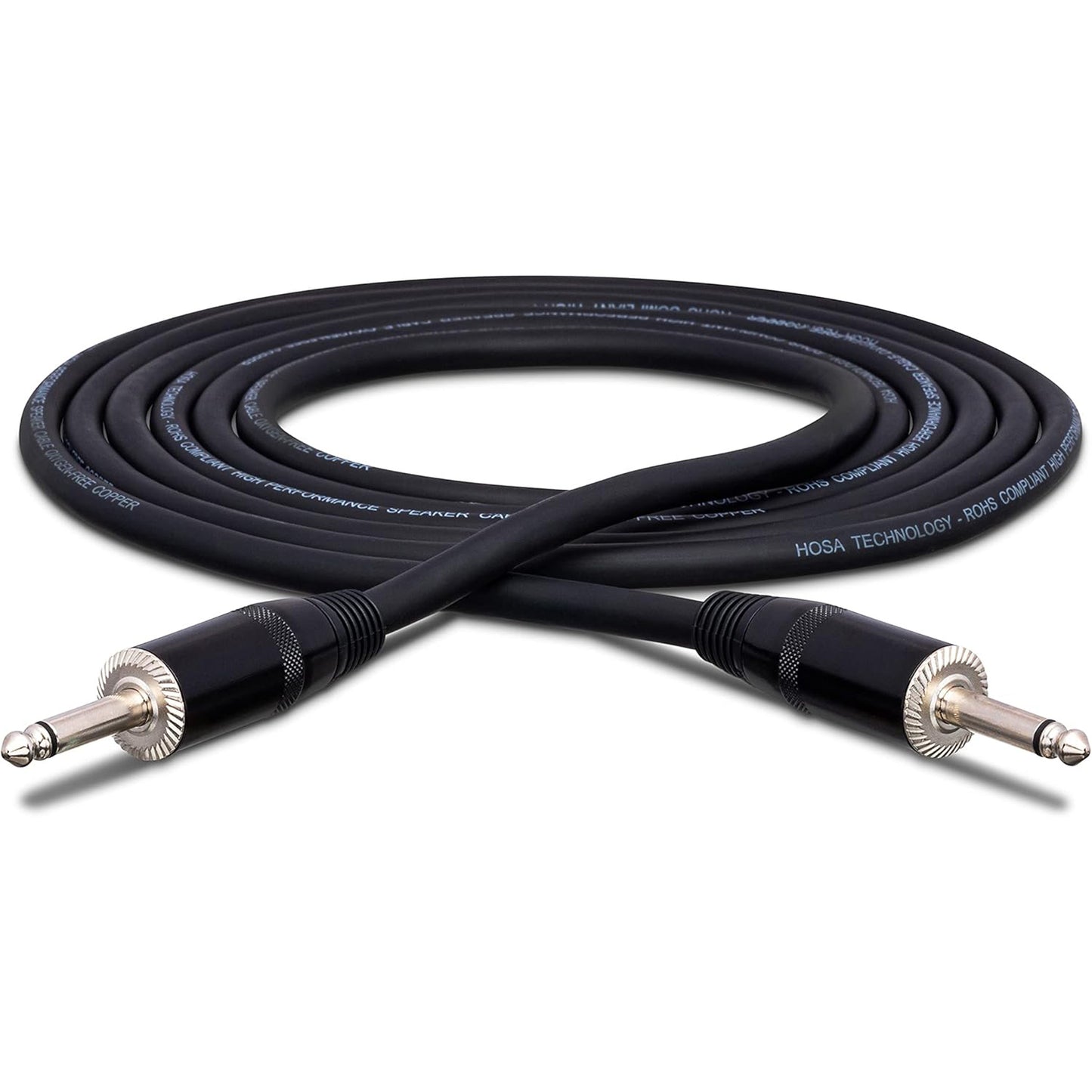Hosa SKJ-420 Pro Speaker Cable, REAN 1/4"" In TS to Same, 20ft