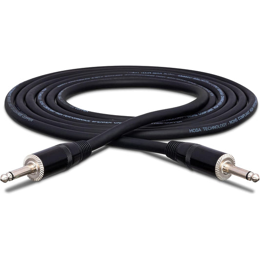 Hosa SKJ-420 Pro Speaker Cable, REAN 1/4"" In TS to Same, 20ft