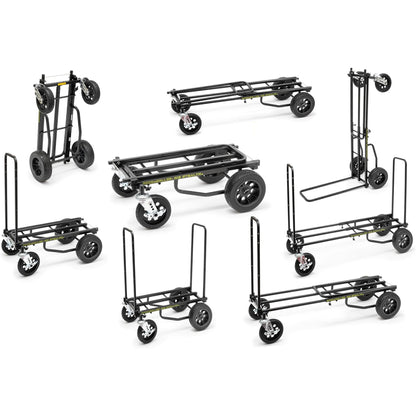 Rock-N-Roller R12STEALTH - All Terrain Stealth, 8-in-1 Folding Multi-Cart