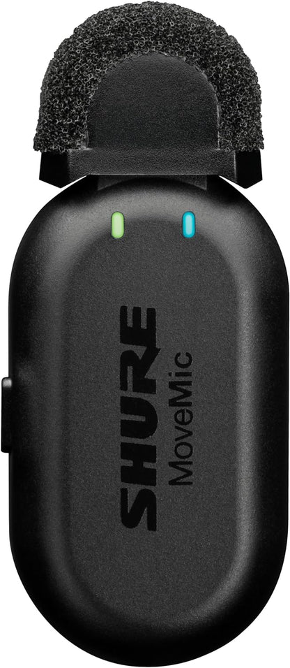 Shure MoveMic One 1-Person Clip-On Wireless Microphone System