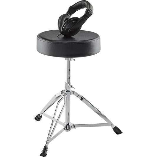Alesis Drum Essentials Drum Throne and Headphones