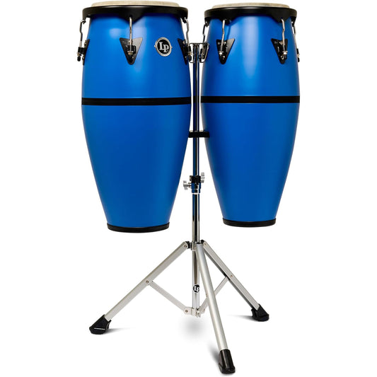 Latin Percussion Discovery Series Ultralight 10-11 Conga Set - Race Car Blue