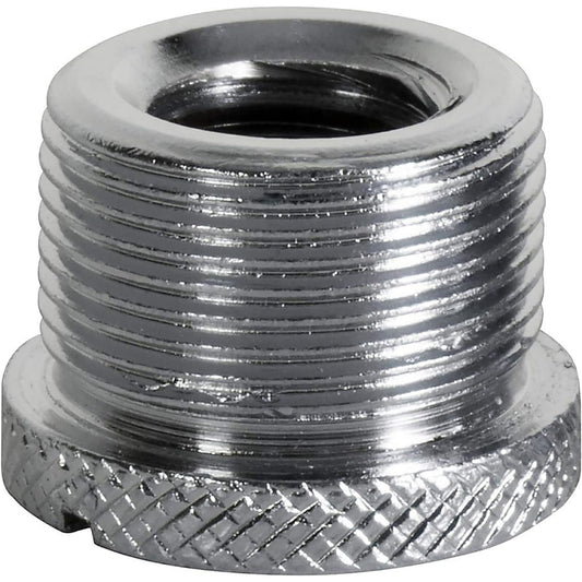 On Stage MA-300 5/8" Male to 3/8" Female Mic Screw Adapter, 2 Pieces
