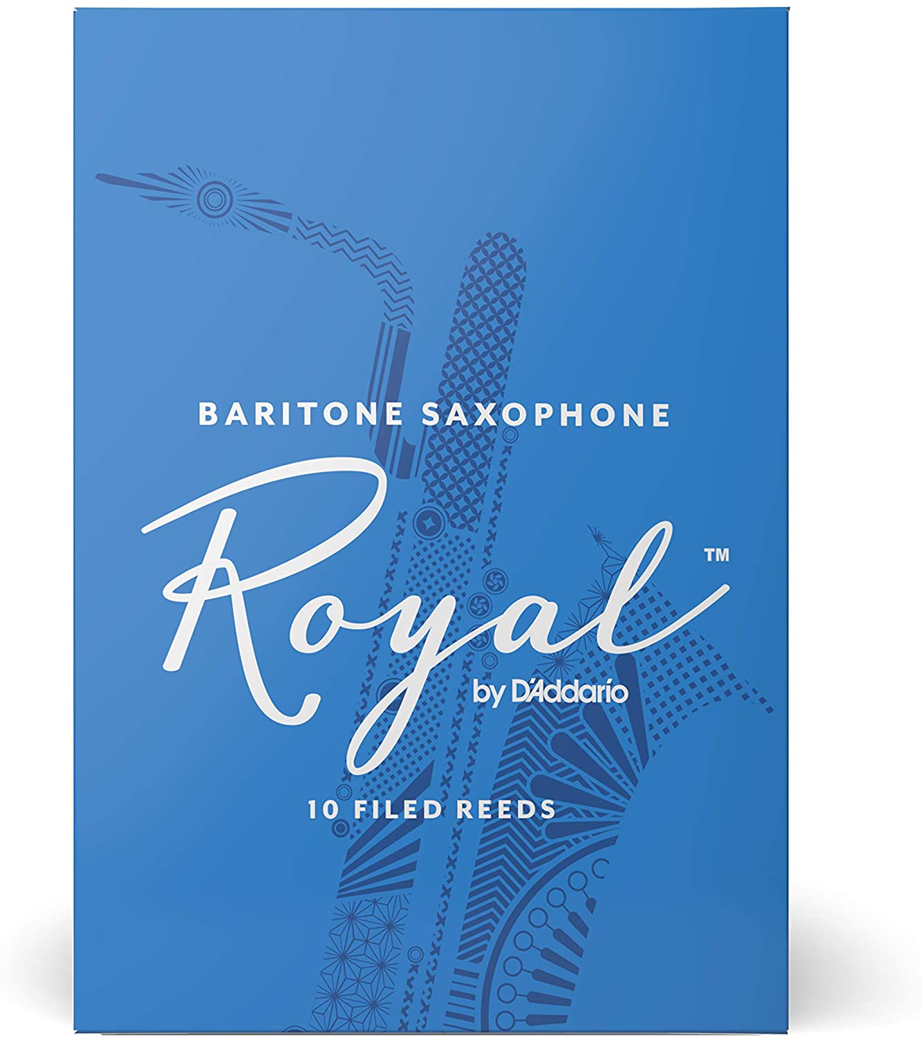 Rico Royal Baritone Saxophone 10-Pack 2.5 Strength