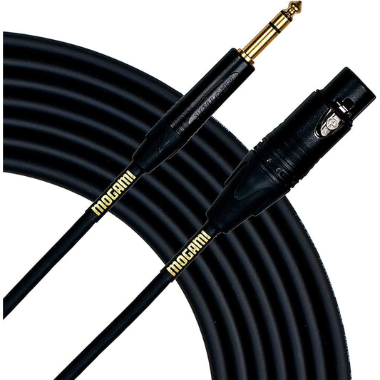 Mogami Gold 10ft Trs to Xlr Female Cable