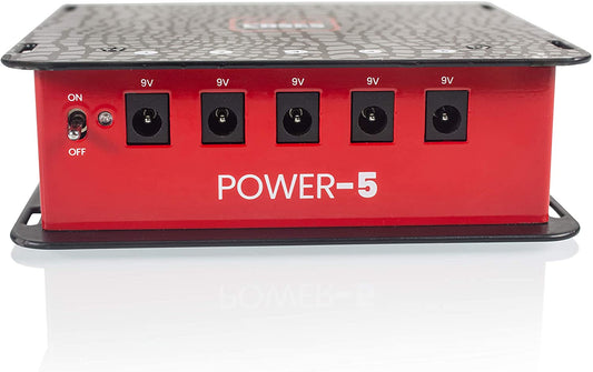 Gator GTR-PWR-5 Pedal Board Power Supply With 5 Isolated Outputs