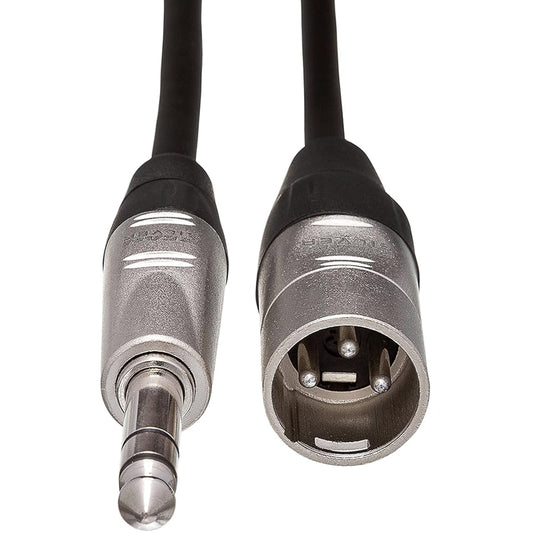 Hosa HSX-010 Pro Cable 1/4"" TRS to XLR Male 10ft