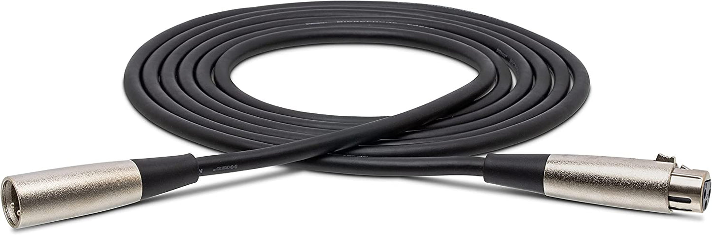 Hosa MCL-103 XLR3F to XLR3M Microphone Cable, 3 Feet