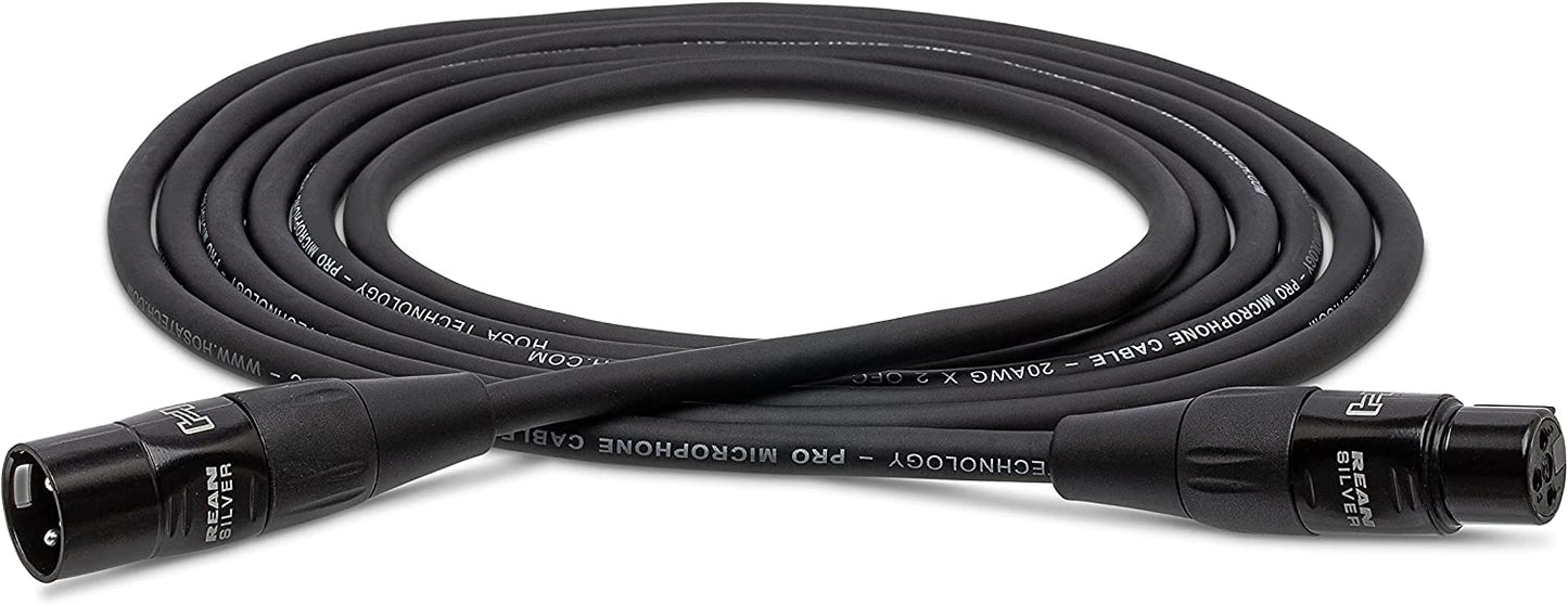 Hosa HMIC-020 20ft XLR Female to XLR Male Pro Microphone Cable