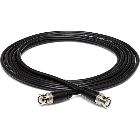 Hosa BNC-58-101 50-Ohm Coax BNC - BNC 1ft