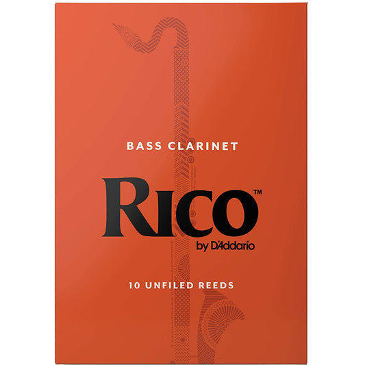 RICO Royal bass clarinet reeds, 10 count, 2.0 strength