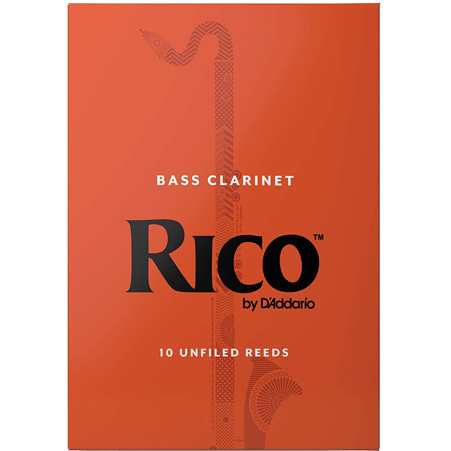 Rico Bass Clarinet 10-Pack 2 Strength