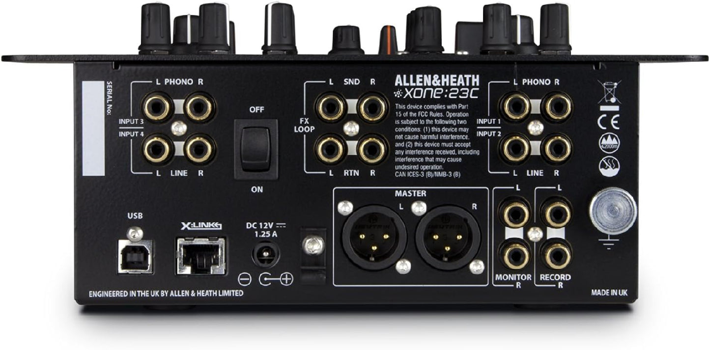 Allen & Heath XONE:23C DJ Mixer Plus Internal Soundcard
