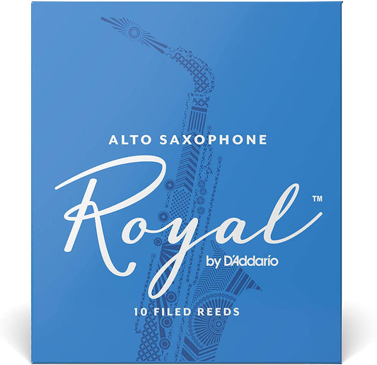Rico Royal Alto Sax Reeds - 3.5 Strength, Box of 10