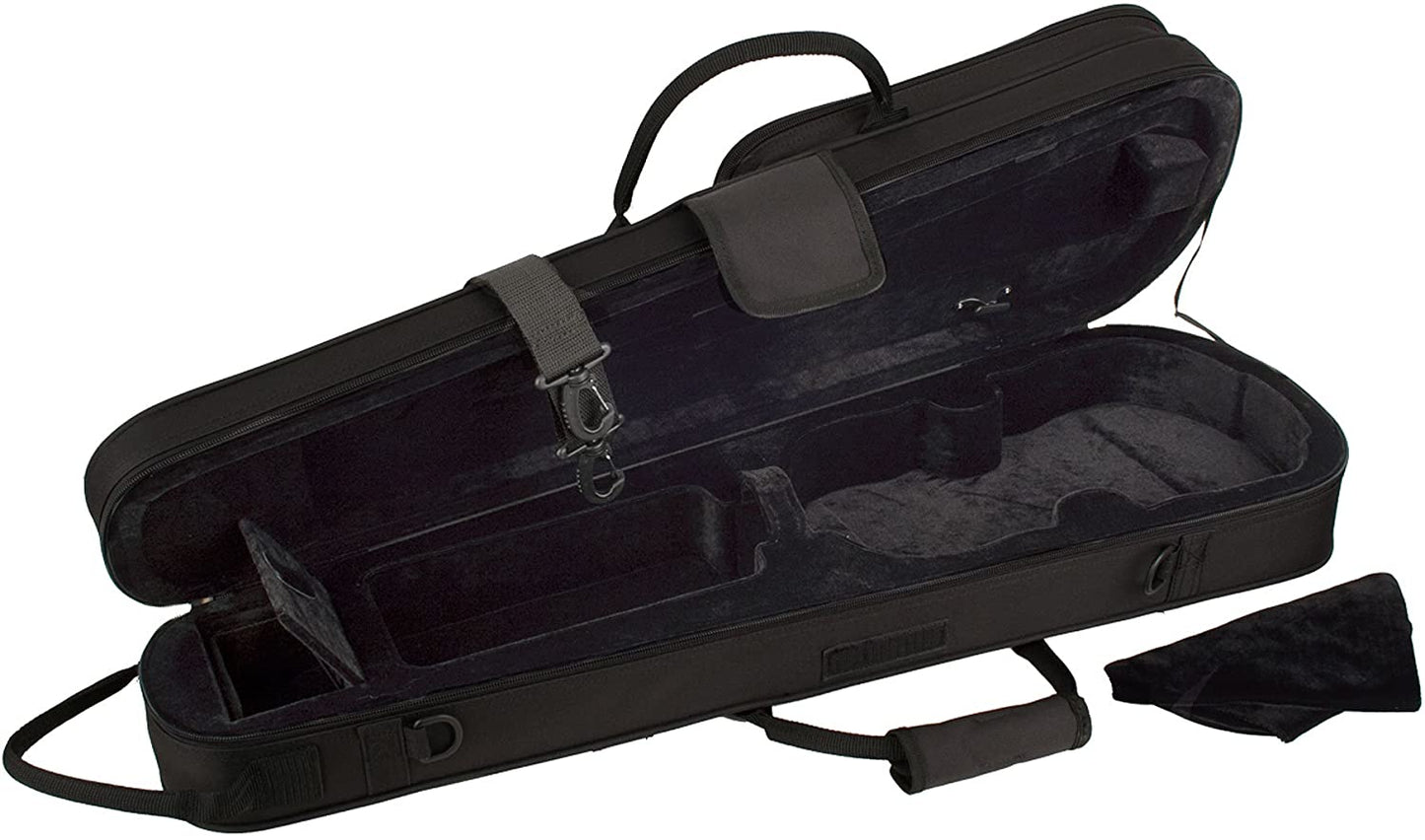 Protec MX015 Viola MAX Shaped Case, Fits Violas 15 to 15.5" In Body Length