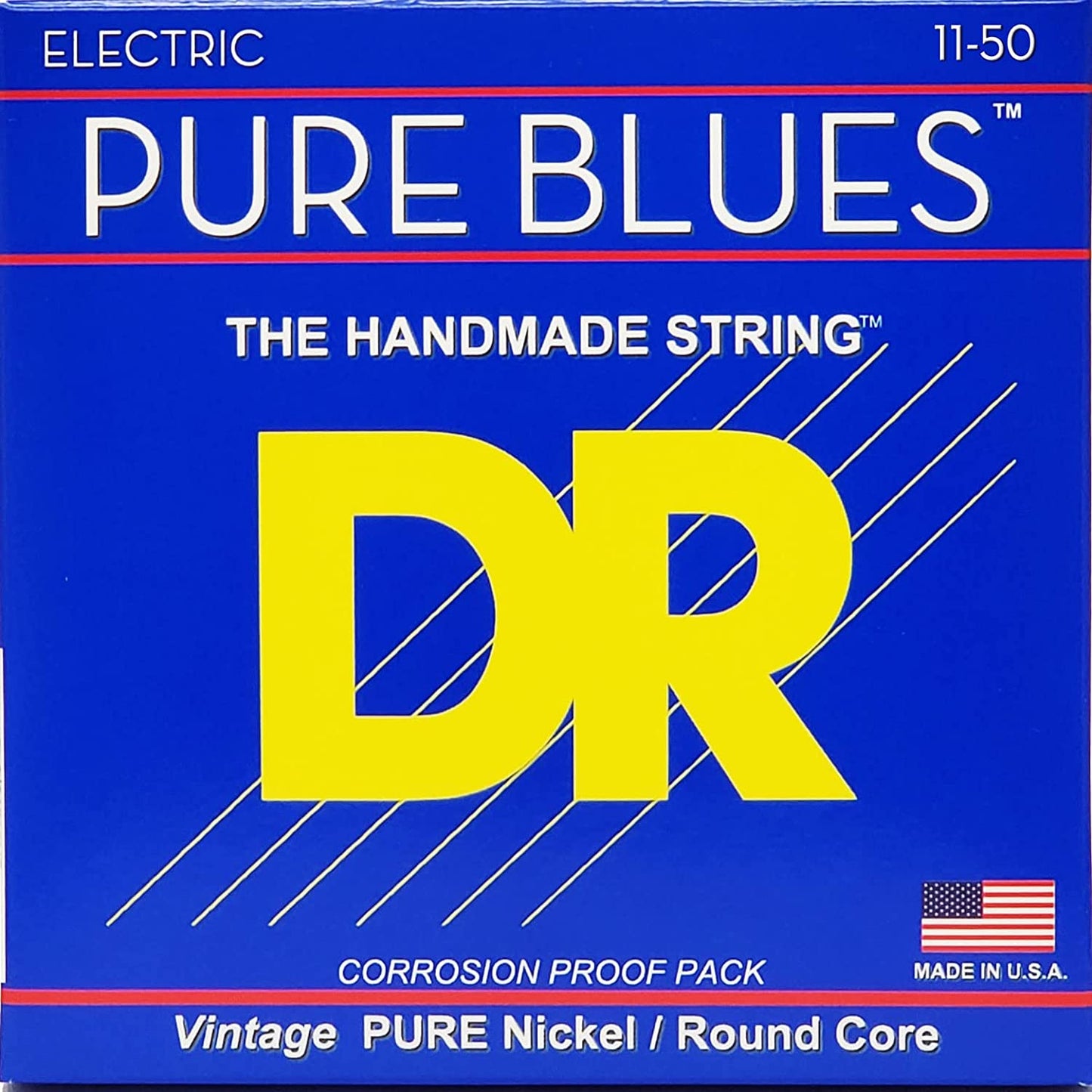 DR Strings PHR-11 Pure Blues Electric Guitar Strings 11-50