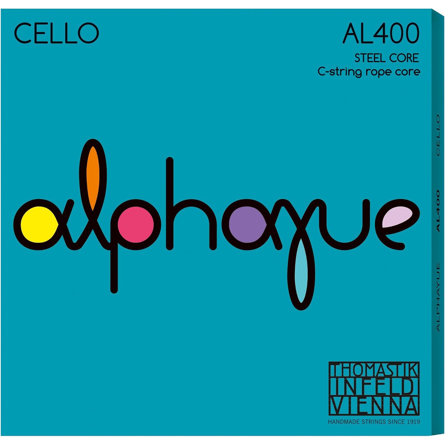 Thomastik-Infeld AL400 Alphayue Cello String Set - 3/4 Size