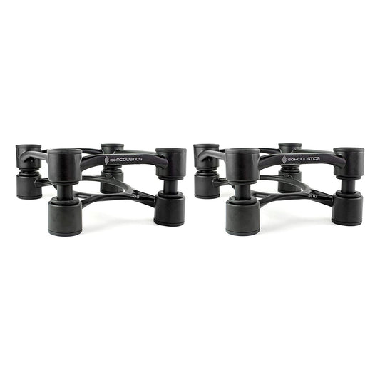 IsoAcoustics Aperta 200 Isolation Stands - Black