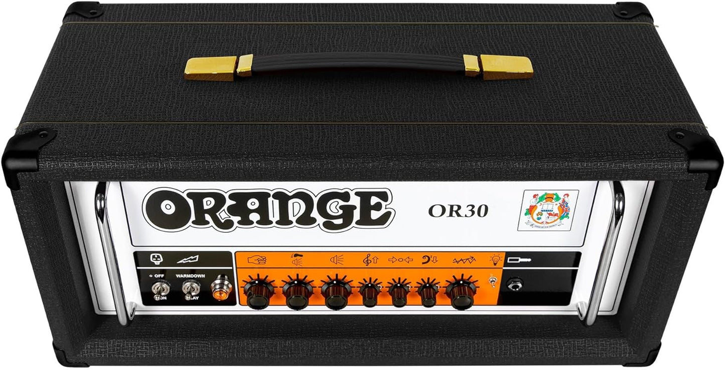 Orange OR30 30-watt 1-channel Tube Amplifier Head - Black