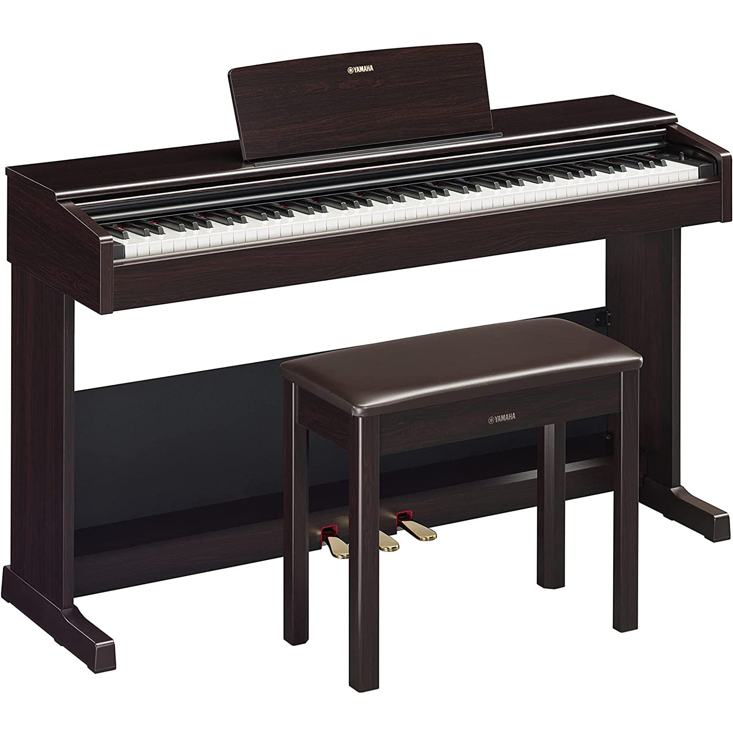 Yamaha Arius YDP-105 88-Key Console Digital Piano with Bench - Rosewood