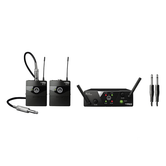 AKG 3351H00050 WMS40 Mini Dual Instrumental Wireless System Set - Band A/C