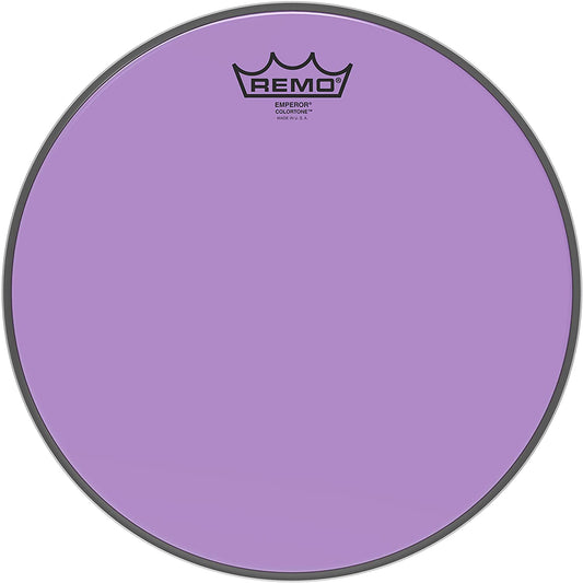 Remo BE0312CTPU Emperor Colortone Purple Drumhead - 12 inch