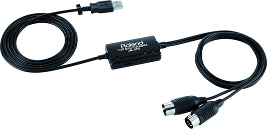Roland UM-ONE-MK2 One in Two Out Midi Cable